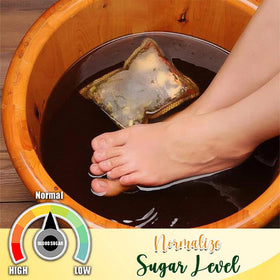 UDOIT foot soak used in a calm home spa setting conveying relaxation benefit