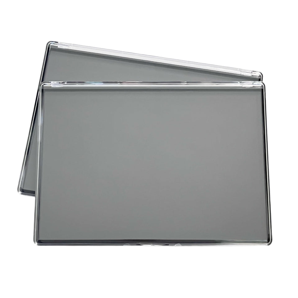 UDTIP XL palette front view showing clear lid and slim profile for easy color checks