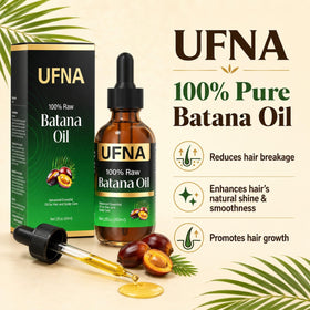 UFNA batana oil texture close-up highlighting smooth non-greasy finish