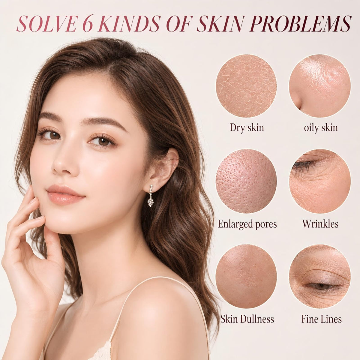 UFNA before-and-after skin texture comparison showing visible smoothing and reduced dullness