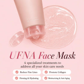 UFNA label ingredient panel showing key actives and transparency for informed buyers
