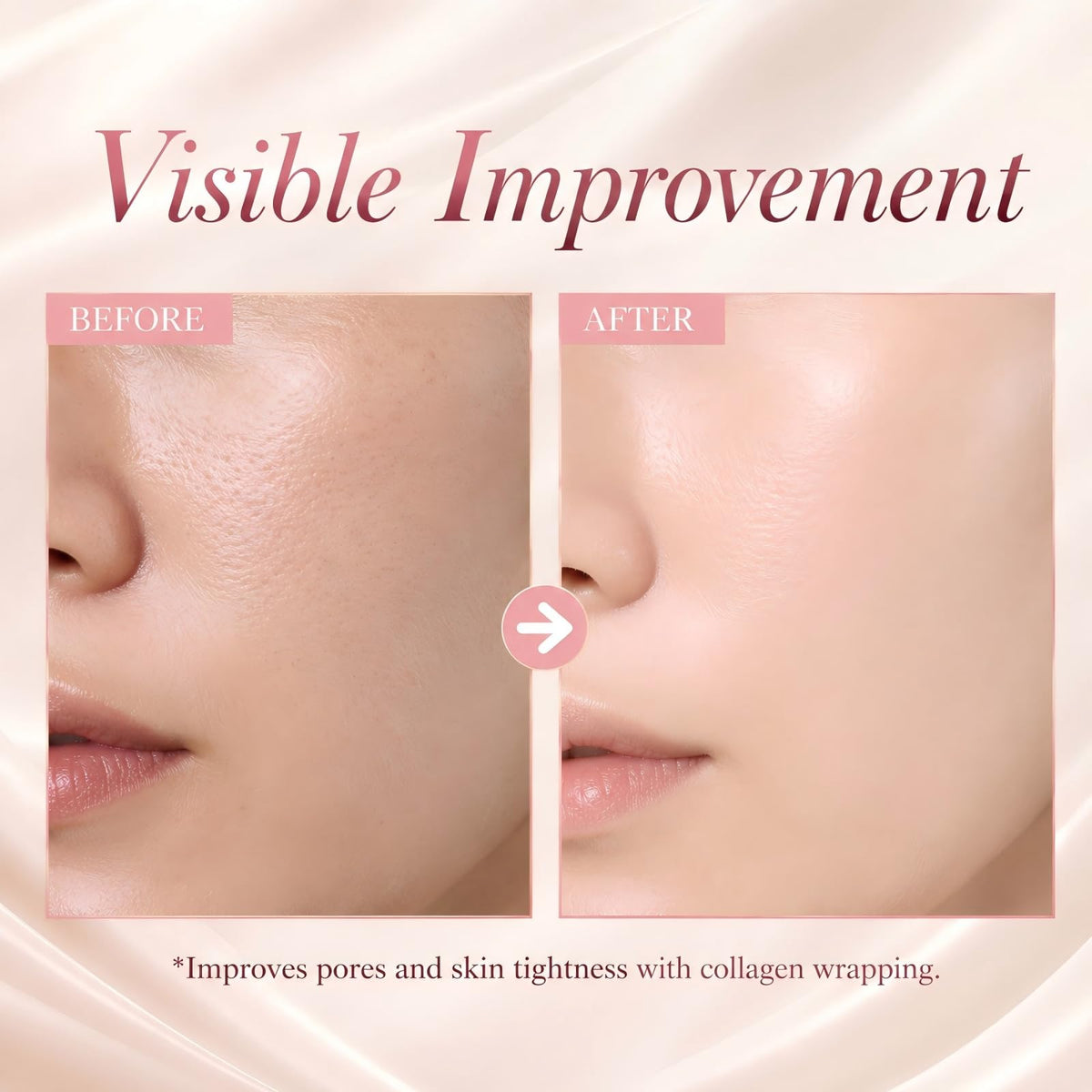 UFNA peel-off action detail illustrating clean removal and one-step cleansing benefit