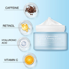 UJhay cream glossy texture close-up demonstrating rich hydration and smooth spreadability