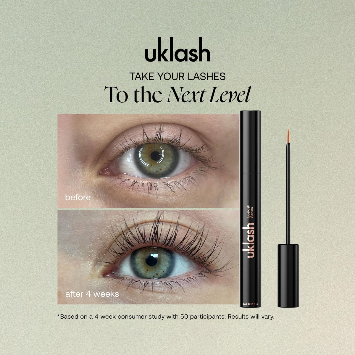 UKLASH applicator brush detail highlighting precise application benefit