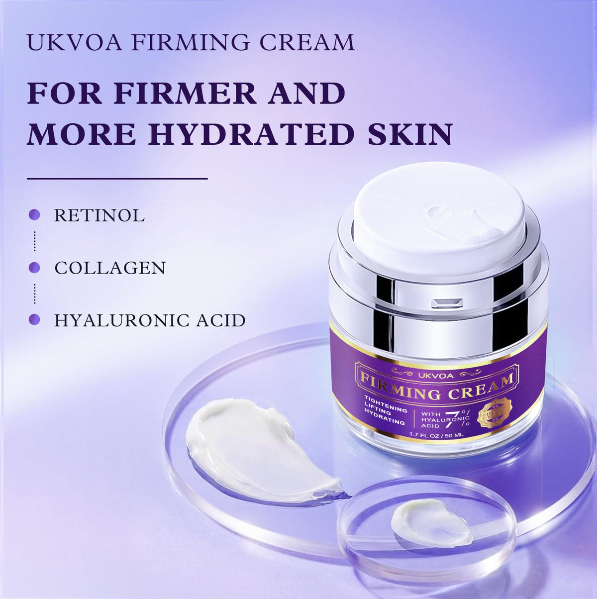 UKVOA on bathroom shelf in lifestyle scene suggesting daily skincare routine