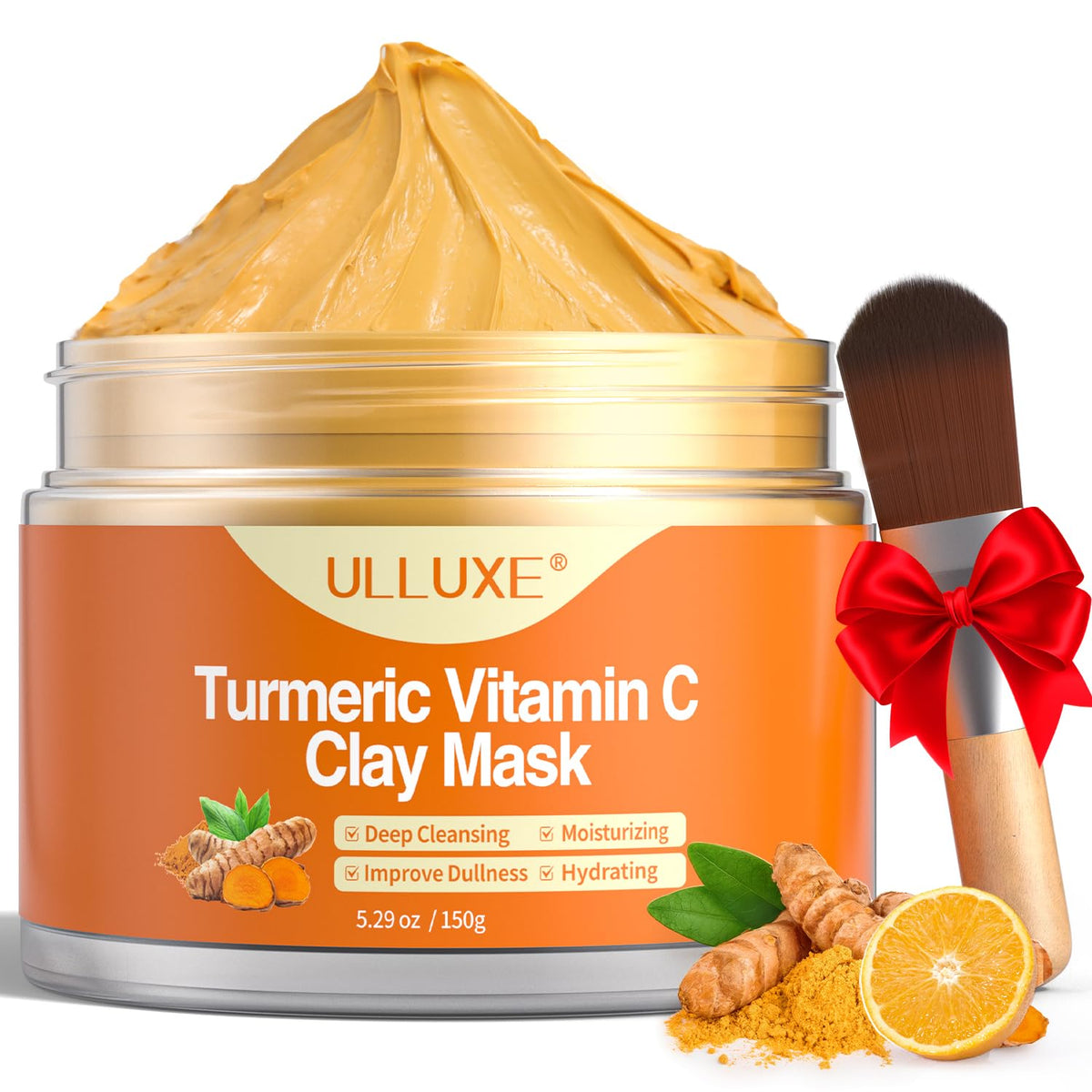 ulluxe jar front label showing product name and size for clear identification and trust