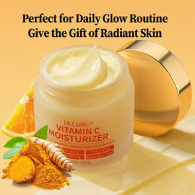 ulluxe jar open with cream inside demonstrating smooth consistency
