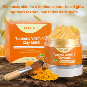 ulluxe texture close-up of smooth mask cream illustrating spreadability and rich formula