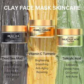 ulluxe turmeric mask creamy texture highlighting brightening coverage