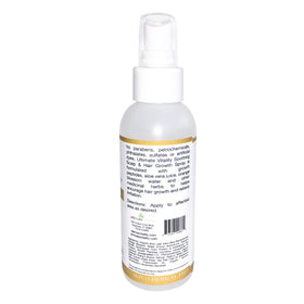 UltimateVitality bottle on bathroom shelf showing everyday scalp care routine