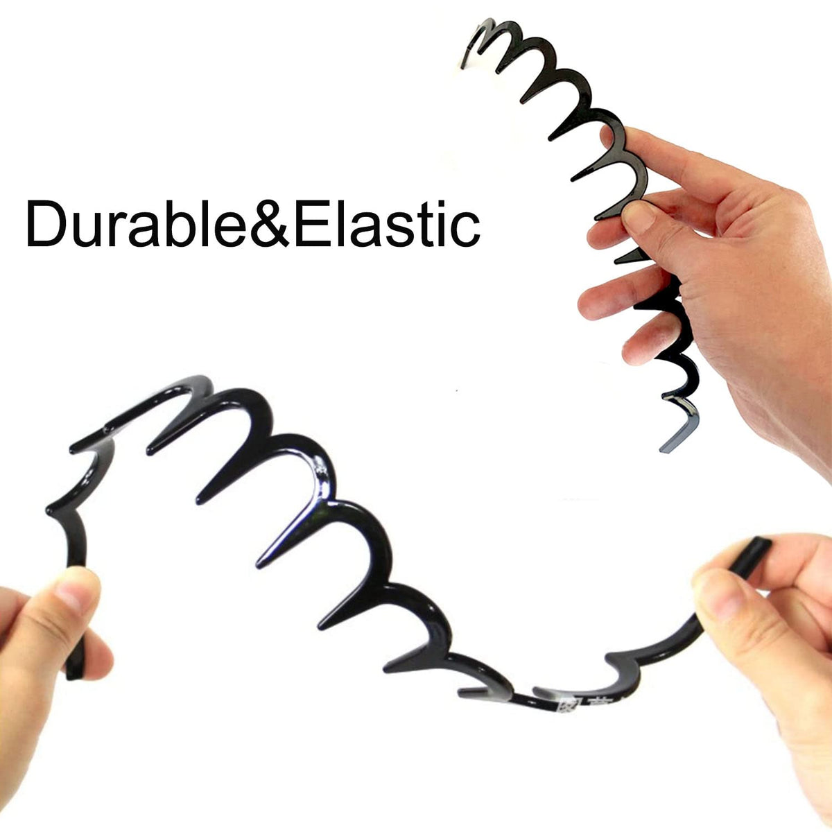 ULTIMUTE headband worn by woman keeping hair tidy and comfortable