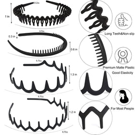ULTIMUTE close-up of inner teeth detail providing grip without hair damage benefit