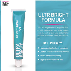 ULTRA BRIGHT being applied to a dark spot for targeted brightening