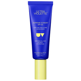 Ultra Violette front packaging showing SPF 50 protection and compact size