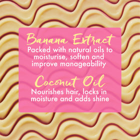 Umberto Giannini being applied to damp hair for defined, frizz-controlled waves