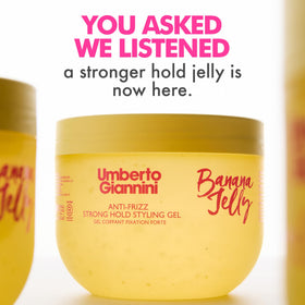 Umberto Giannini applied on curly hair showing defined, frizz-controlled ringlets