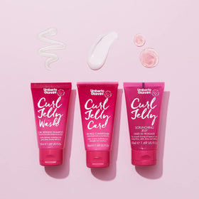 Umberto Giannini Curl Scrunching Jelly tube detail showing gel clarity and medium hold