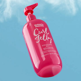 Umberto Giannini Curl Jelly XL pump bottle showing size and value