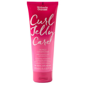 Umberto Giannini front bottle showing product and benefit of de-frizz control