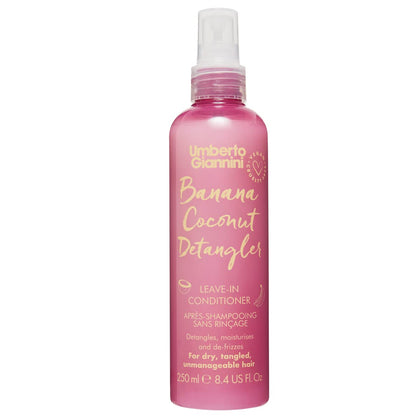 Umberto Giannini bottle front label showing product and scent benefits