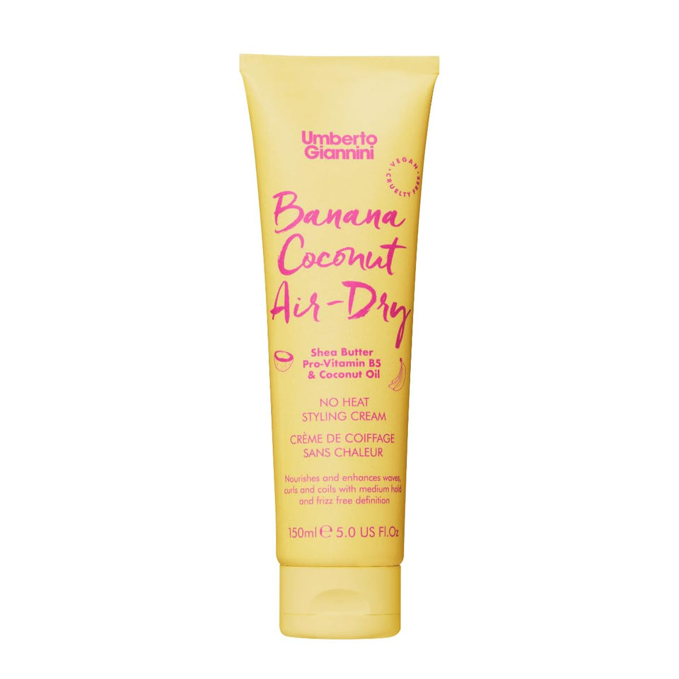 Umberto Giannini front bottle view shows packaging and easy-to-use cream