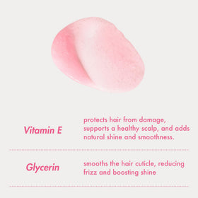 Umberto Giannini label close-up highlighting vegan and silicone-free benefits