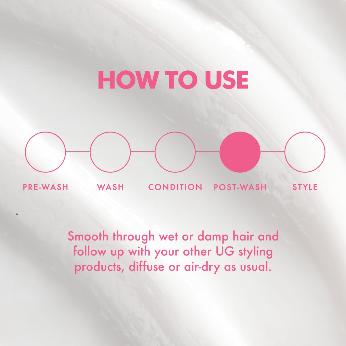 Umberto Giannini open cap showing product consistency and pour control
