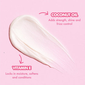 Umberto Giannini applying products to damp hair to define curls