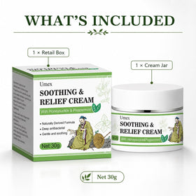Umex in travel pouch illustrating convenient on-the-go moisturization