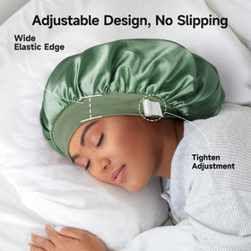 Umisleep adjustable buckle and soft elastic band detail for a secure non-slip fit