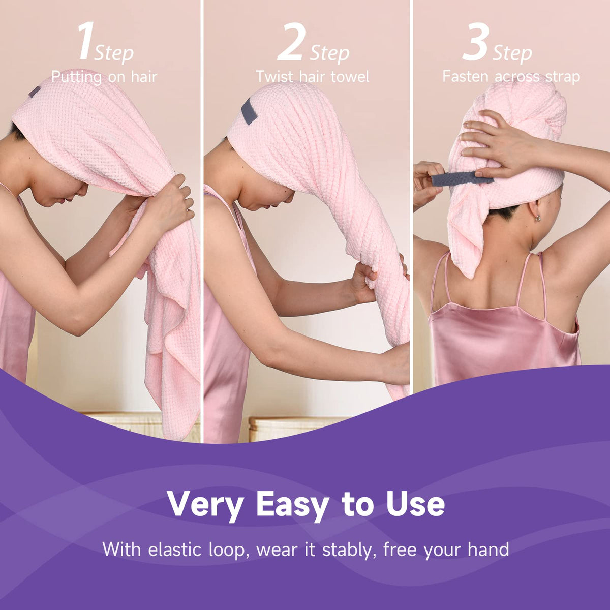 Umisleep close-up microfiber texture highlighting fast absorbency and softness