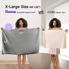 Umisleep elastic loop detail illustrating secure, hands-free fit