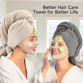 Umisleep folded towels flat lay highlighting compact storage benefit