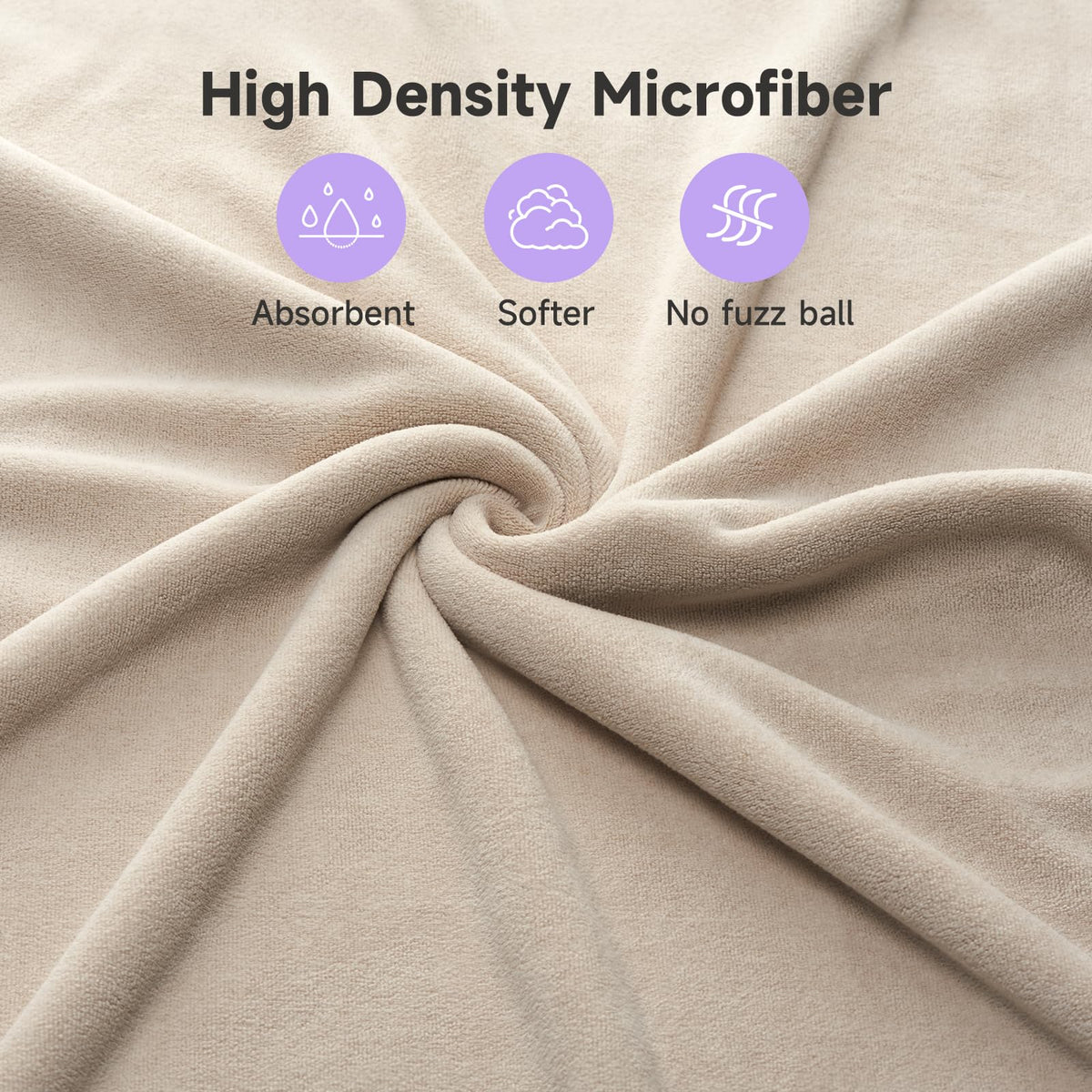 Umisleep sewn label and hemming highlighting durable construction and no-pilling