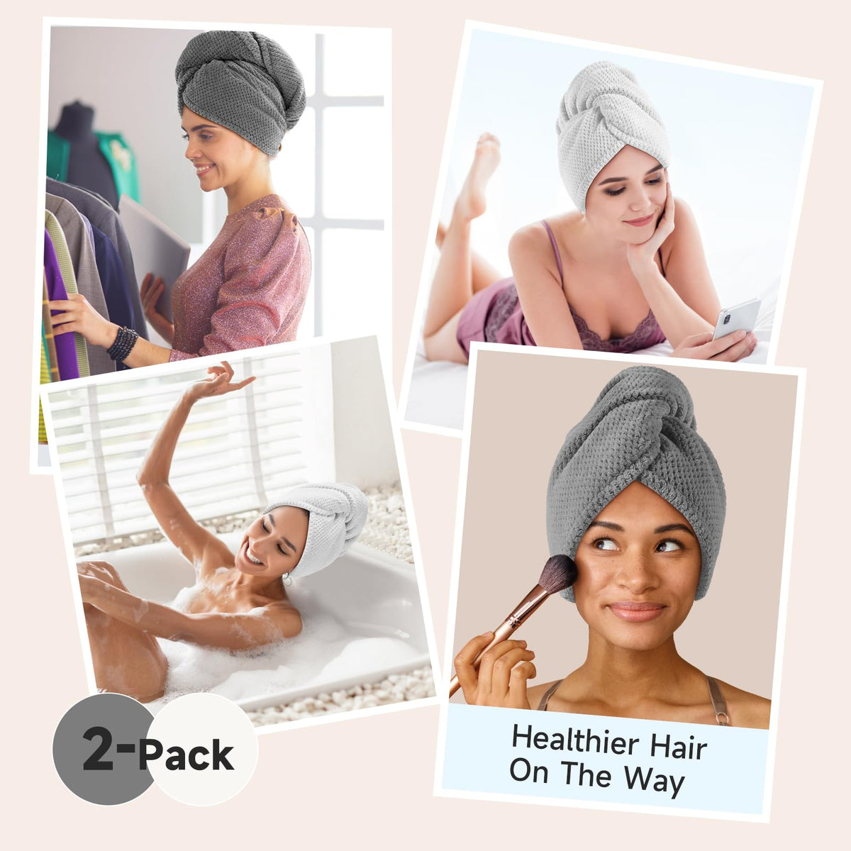 Umisleep towel in bathroom setting showing easy integration into morning routine