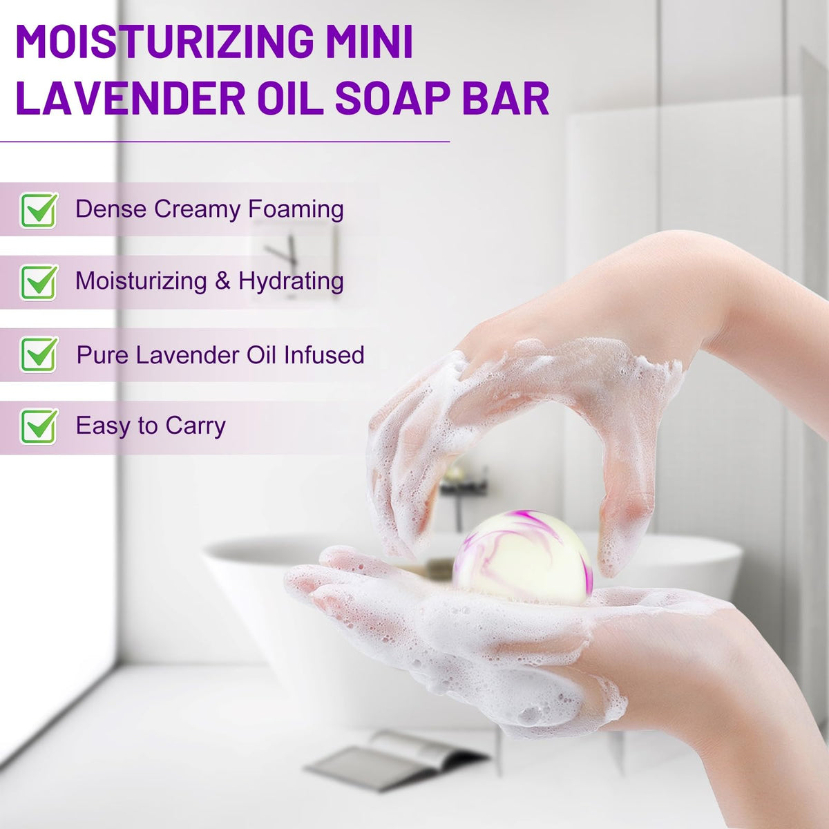 Umpeimvon pile of individually wrapped bars keeping soap fresh and portable