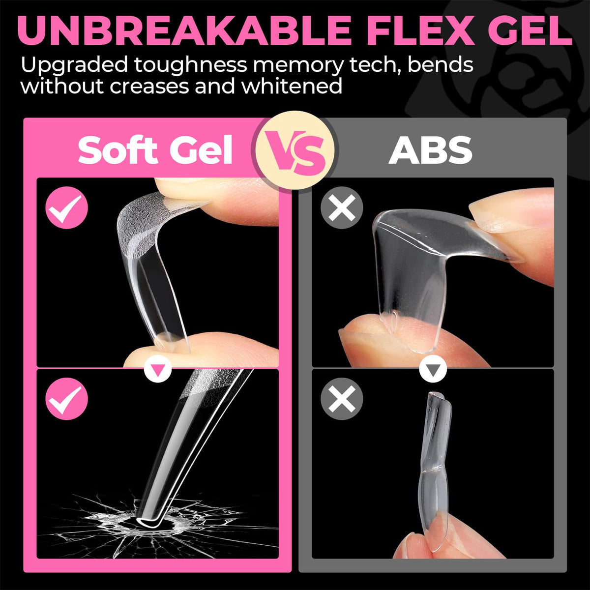 UNA GELLA hand applying a tip demonstrating simple DIY application