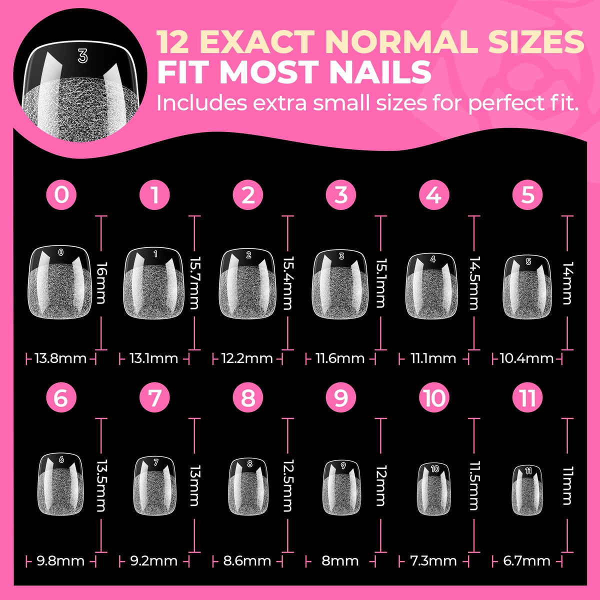 UNA GELLA application tools with tips ready for DIY manicure