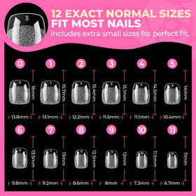 UNA GELLA application tools with tips ready for DIY manicure