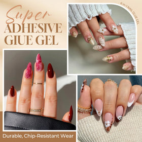 UNA GELLA brush application close-up demonstrates precise control and mess-free spread