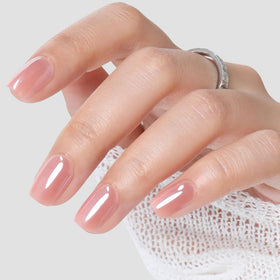 UNA GELLA chrome holographic close-up highlighting reflective, salon shine