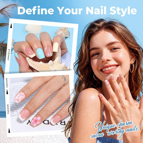 UNA GELLA inner matte close-up for stronger glue adhesion