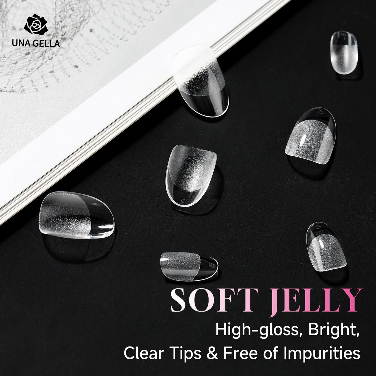 UNA GELLA close-up of smooth edge detail ensuring comfortable wear