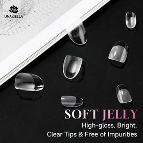 UNA GELLA close-up of smooth edge detail ensuring comfortable wear