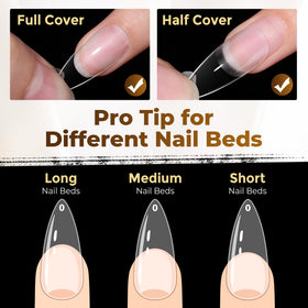 UNA GELLA clear tip surface close-up illustrating smooth canvas for paint, gel, or decals