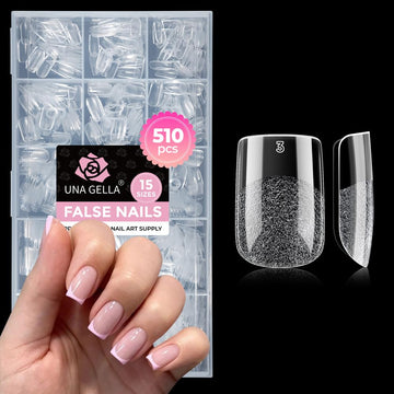 UNA GELLA front packaging showing clear tips and quantity, highlights value