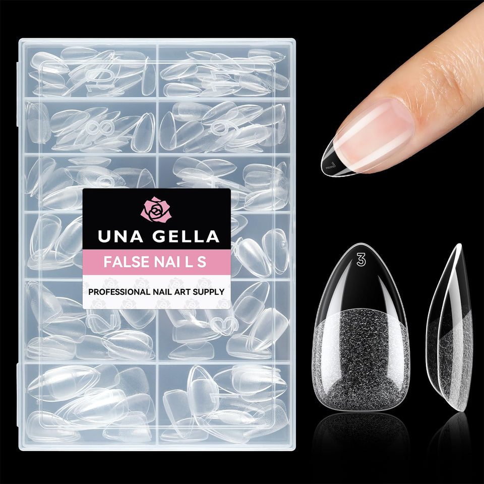 UNA GELLA front packaging showing full 216pcs kit and benefits