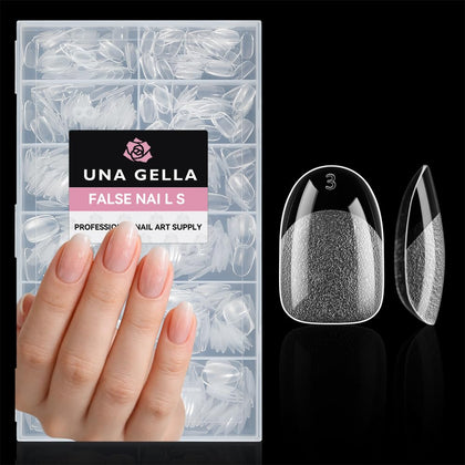 UNA GELLA front packaging showing kit contents and 504 pieces for convenience