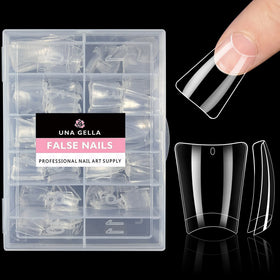 UNA GELLA front packaging showing full 504-piece kit and organizer box, ideal for salons
