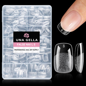 UNA GELLA front view boxed set showing organized 216 tips, easy selection